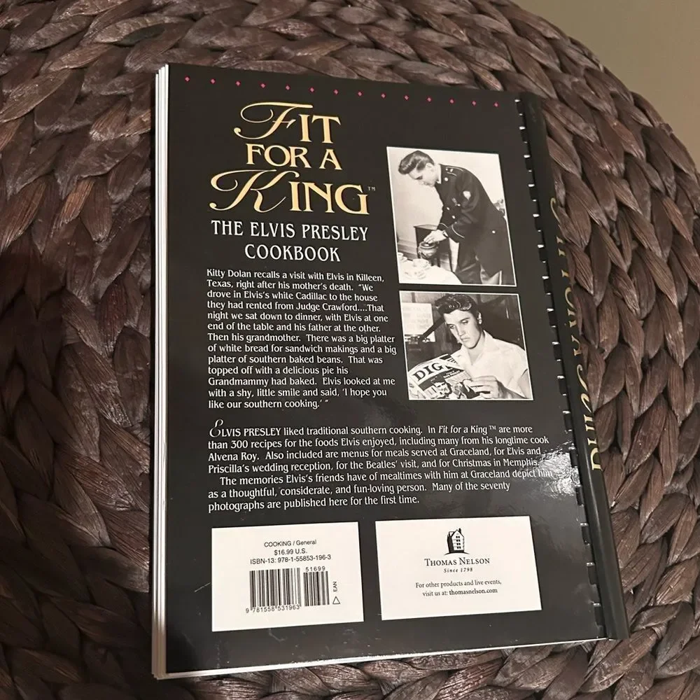 Fit For A King, The Elvis Presley Cookbook